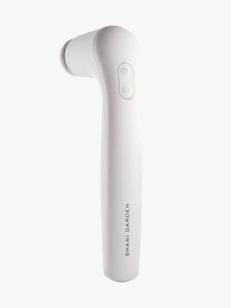 Shani Darden Facial Sculpting Wand in white and gray color way on light gray background